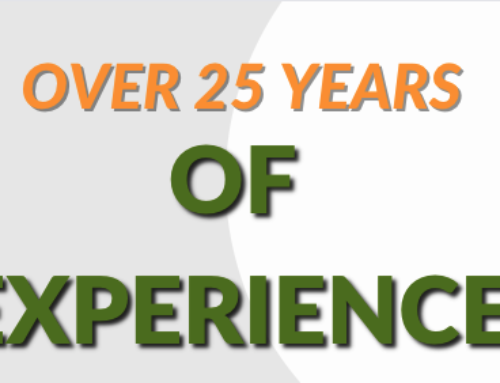 25 Years of Experience!
